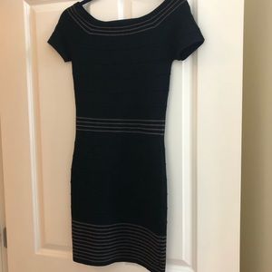 Max Studio Little Black Sweater Dress
